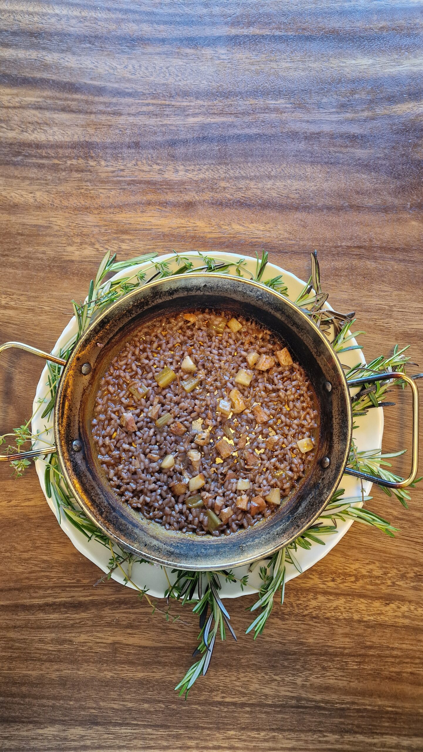 Arroz hidratado con vino de Bullas D.O. Casa Borrego